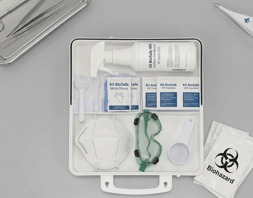Kit BioSafe HPS — Kit Décontamination  Hantavirus 17 pièces | Livraison J+1